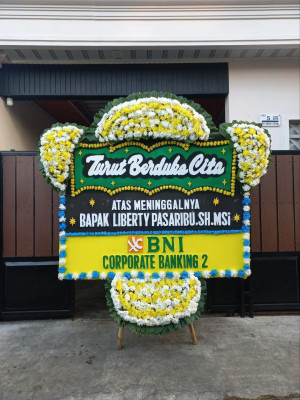 Papan Bunga Duka di Barambai