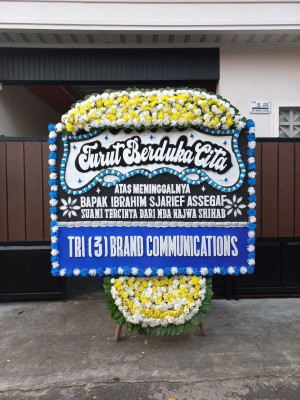 Papan Bunga Duka di Barambai